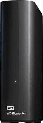 WD Elements 20TB Ekstern Harddisk 3.5" USB 3.0 Svart