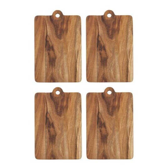 Nicolas Vahé Skjærebrett 20x13 cm 4 stk natur Nicolas Vahé Skjærebrett 20x13 cm 4 stk natur