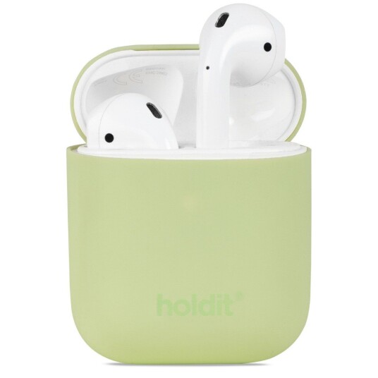 Holdit Nygård Silikondeksel Til Apple AirPods (1 & 2. gen.) Kiwi