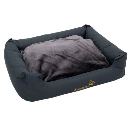 Zooplus Exclusive Hundeseng Sleepy Time Grey L 80 X B 65 X H 30 cm Zooplus Exclusive Hundeseng Sleepy Time Grey L 80 X B 65 X H 30 cm