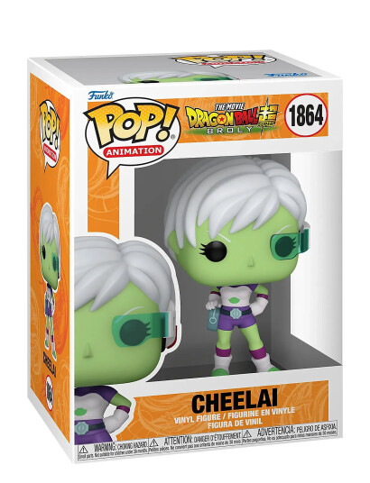 Funko Pop! Dragon Ball Super Cheelai Farge: Multi 10cm Figur