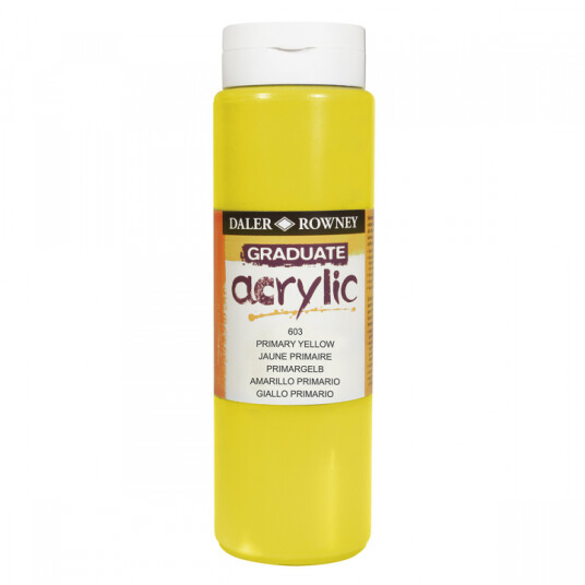 Daler-Rowney Graduate 500 ml Primary Cadmium Yellow Hue