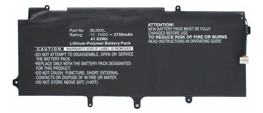CoreParts batteri til bærbar PC - Li-pol - 3750 mAh - 41.6 Wh (MBXHP-BA0157)