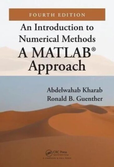 An Introduction To Numerical Methods Av Abdelwahab Kharab, Ronald Guenther