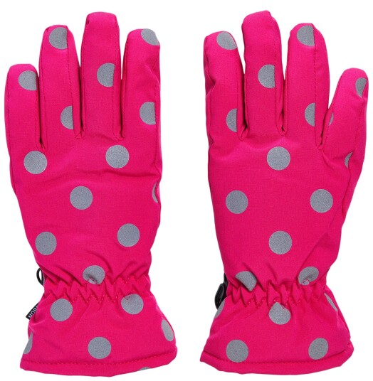Nordbjørn Stöten Hansker Pink Dots 10-12 År Nordbjørn Stöten Hansker Pink Dots 10-12 År