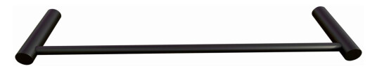 HOUSE RIO BLACK ENKEL HÅNDKLESTANG 60CM, MATT SORT HOUSE RIO BLACK ENKEL HÅNDKLESTANG 60CM, MATT SORT