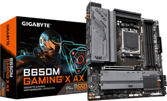 Gigabyte B650M Gaming X Micro-ATX Hovedkort med DDR5 og AMD AM5