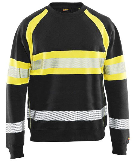 Blåkläder 3359115899335XL Varselgenser svart/varselgul Svart/Varselgul Klær
