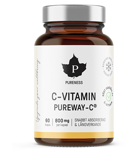 Pureway C-vitamin 60 kapsler Pureway C-vitamin 60 kapsler