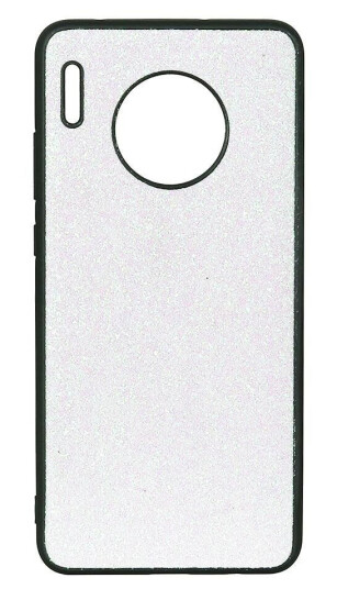 INCOVER Huawei Mate 30 Pro Skinnbetrukket Plastik Deksel Hvit Glitter