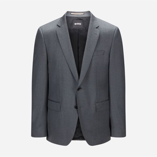 BOSS Huge Suit Jacket - Dark Grey BOSS Huge Suit Jacket - Dark Grey