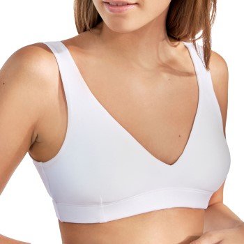 Bread and Boxers Padded Soft Bra BH Hvit modal Small Dame Bread and Boxers Padded Soft Bra BH Hvit modal Small Dame