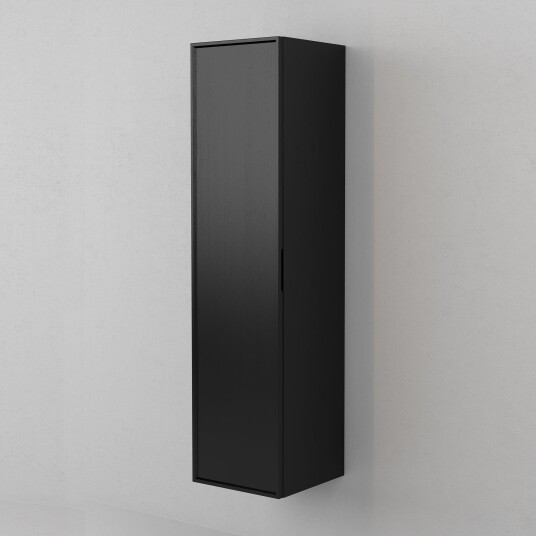INR Iconic Nordic Rooms AIR Wood Høyskap 5 Hyller B400xh1600xd409mm Black oak / 40cm Venstre Hengslet INR Iconic Nordic Rooms AIR Wood Høyskap 5 Hyller B400xh1600xd409mm Black oak / 40cm Venstre Hengslet