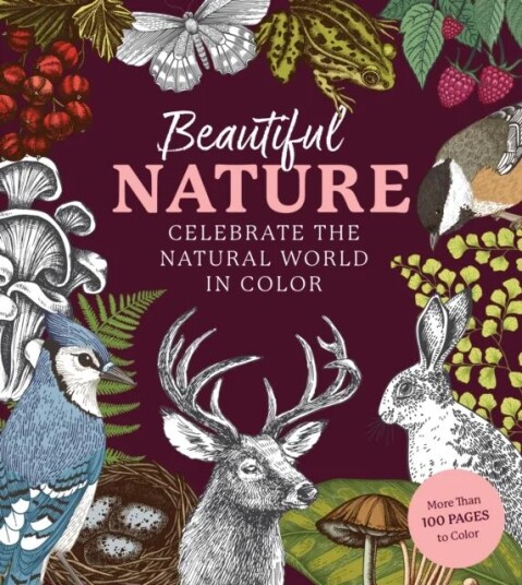 Beautiful Nature Coloring Book Av Editors Of Chartwell Books