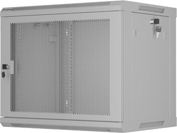 Hengestatt Installasjonsskap 19" 9U 600X450 Grå Per