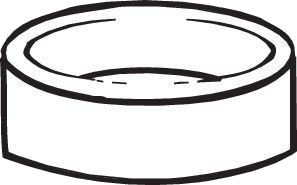 BOSAL 256-026 Pakning, eksosrør BOSAL 256-026 Pakning, eksosrør