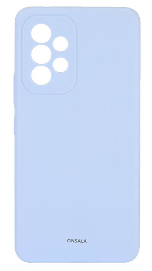 GEAR Onsala Silikon Mobildeksel Light Blue for Samsung Galaxy A53 (5G)