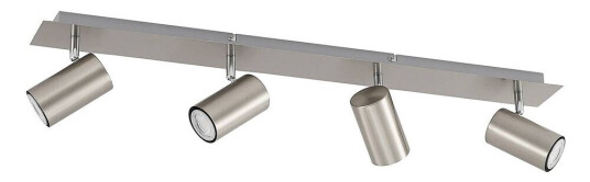 Lindby Joffrey takspot, 4 lyskilder, 80 cm, nikkel Lindby Joffrey takspot, 4 lyskilder, 80 cm, nikkel