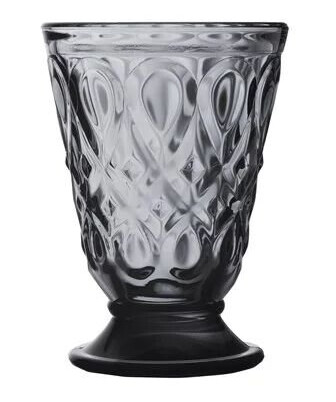 La Rochre Lyonnais water glass anthracite