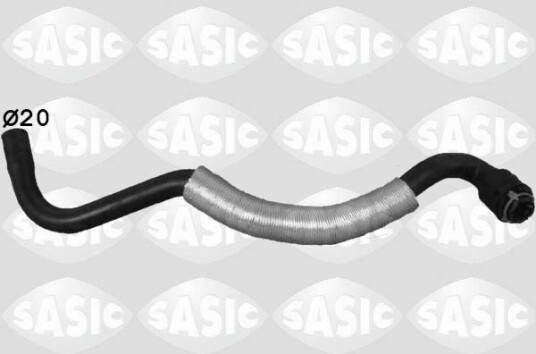 SASIC 3406291 Radiatorslange SASIC 3406291 Radiatorslange
