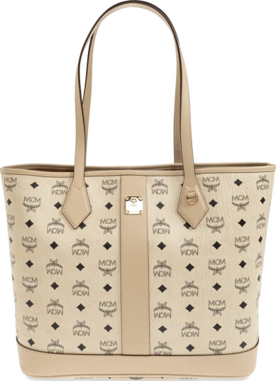 MCM Dame Vesker Beige ONE SIZE,