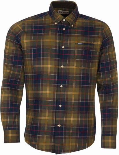 Barbour Men's Fortrose Tailored Shirt Classic Tartan M