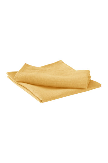Jotex HEDDIE serviett 2-pk Gul 1603884-18-0 1603884-17-0
