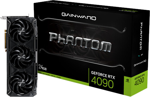 Gainward GeForce RTX 4090 Phantom 24GB GDDR6X - 24GB GDDR6 RAM - Grafikkort