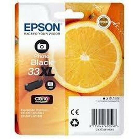 Epson Originale Blekkpatroner Epson C13t33614010 Svart Epson Originale Blekkpatroner Epson C13t33614010 Svart