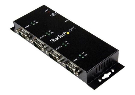 StarTech 4-Port USB til RS232 Seriell Adapter Hub med COM Port Retention