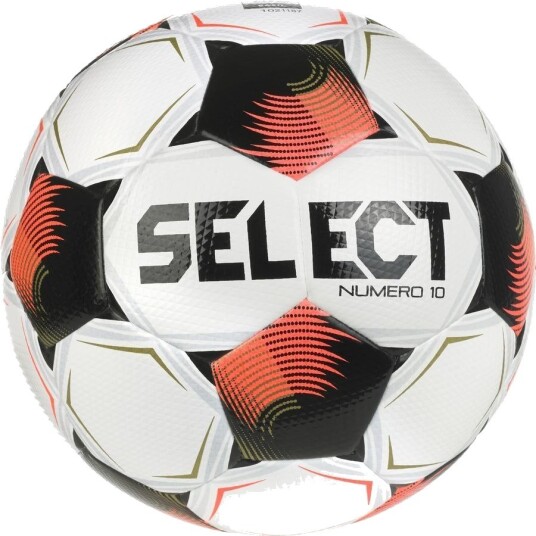 Select Fotball Numero 10 V26 Hvit/Rød Str. 4