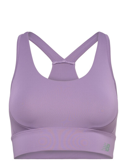 New Balance Tech Training Sports Bra Purple XS