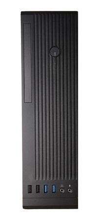 Chieftec BE-10B Mini Tower Kabinett med 300W Strømforsyning - Svart