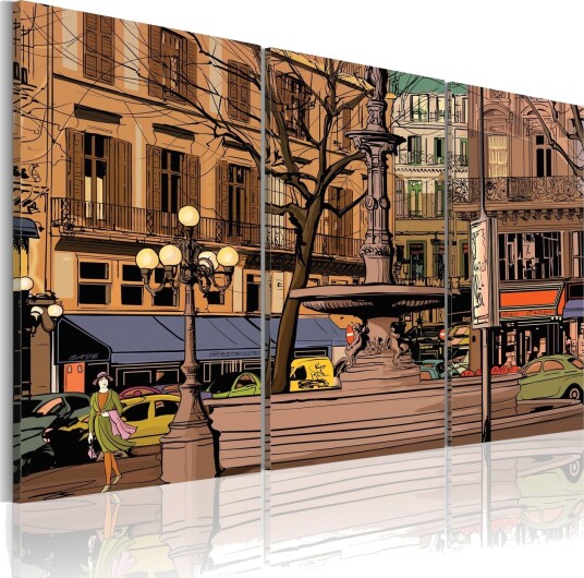 Bilde Rolig Kveld Paris 120x80 Artgeist sp. z o. o.