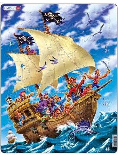 Larsen Puzzles Pirates Larsen Puzzles Pirates