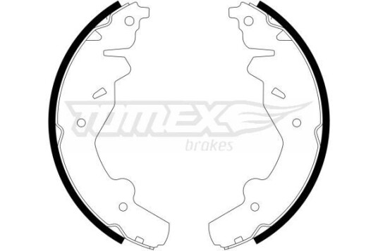 Bremsesko sett TOMEX Brakes TX 23 19