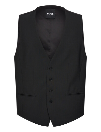 BOSS H-Jasper-Vest-Mm-Cnf - Black - 54 BOSS H-Jasper-Vest-Mm-Cnf - Black - 54