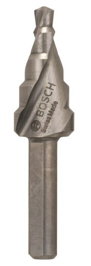 Bosch Trinnbor HSS 4 - 12 mm, 6,0 mm, 50 mm
