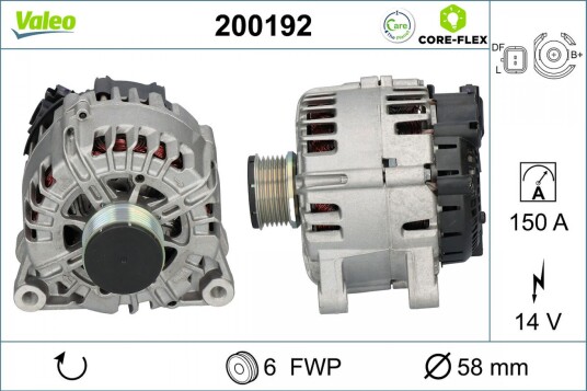 Dynamo VALEO 200192 Dynamo VALEO 200192