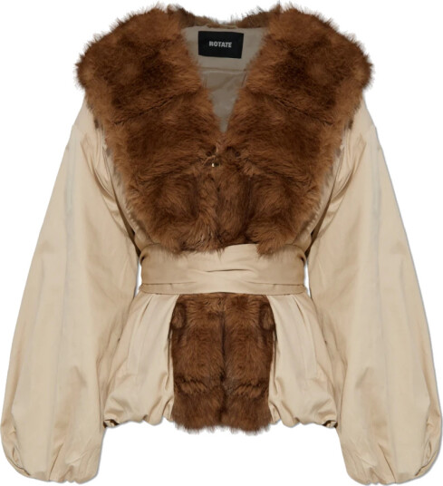 Rotate Birger Christensen Dame Jakker Beige M,