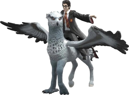 Schleich Harry Potter Bukknebb Lekefigur Grå Svart