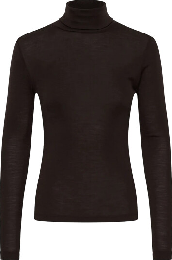 Gestuz Gzninia Wool Rollneck Brown XS Gestuz Gzninia Wool Rollneck Brown XS