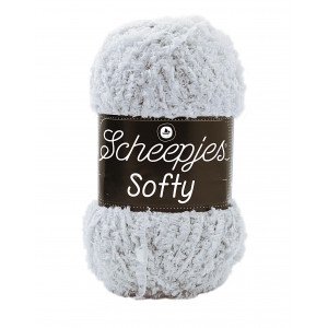 Scheepjes Softy Garn Unicolor 493 Lysegrå