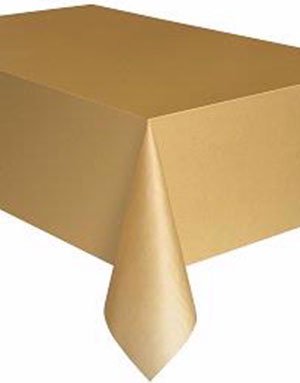 Unique Gullfarget Plastduk 137x274 cm