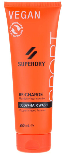 Superdry RE:CHARGE Body & Hair Wash 250 ml
