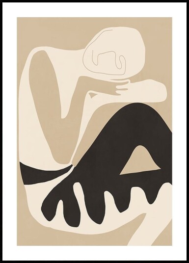Abstract Art Figure 3 Plakat / 40x50cm