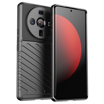 Thunder Series Xiaomi 12S Ultra TPU-deksel Svart