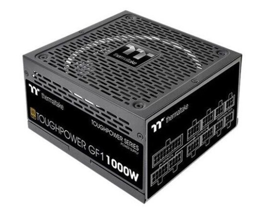 Thermaltake ToughPower GF1 1000W Strømforsyning (PSU) - 1000 Watt - 140 mm - 80 Plus Gold sertifisert