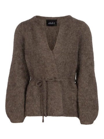 Ella & il Fredrikke Chunky Cardigan - Brown L