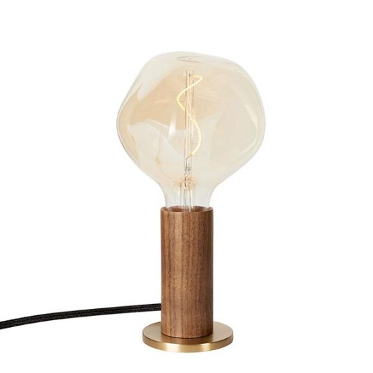 Tala Knuckle Bordlampe Walnut M. Voronoi-I Bulb Tala Knuckle Bordlampe Walnut M. Voronoi-I Bulb